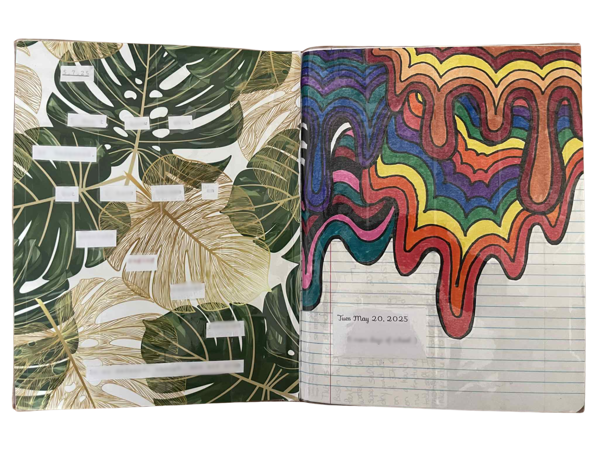 journal page