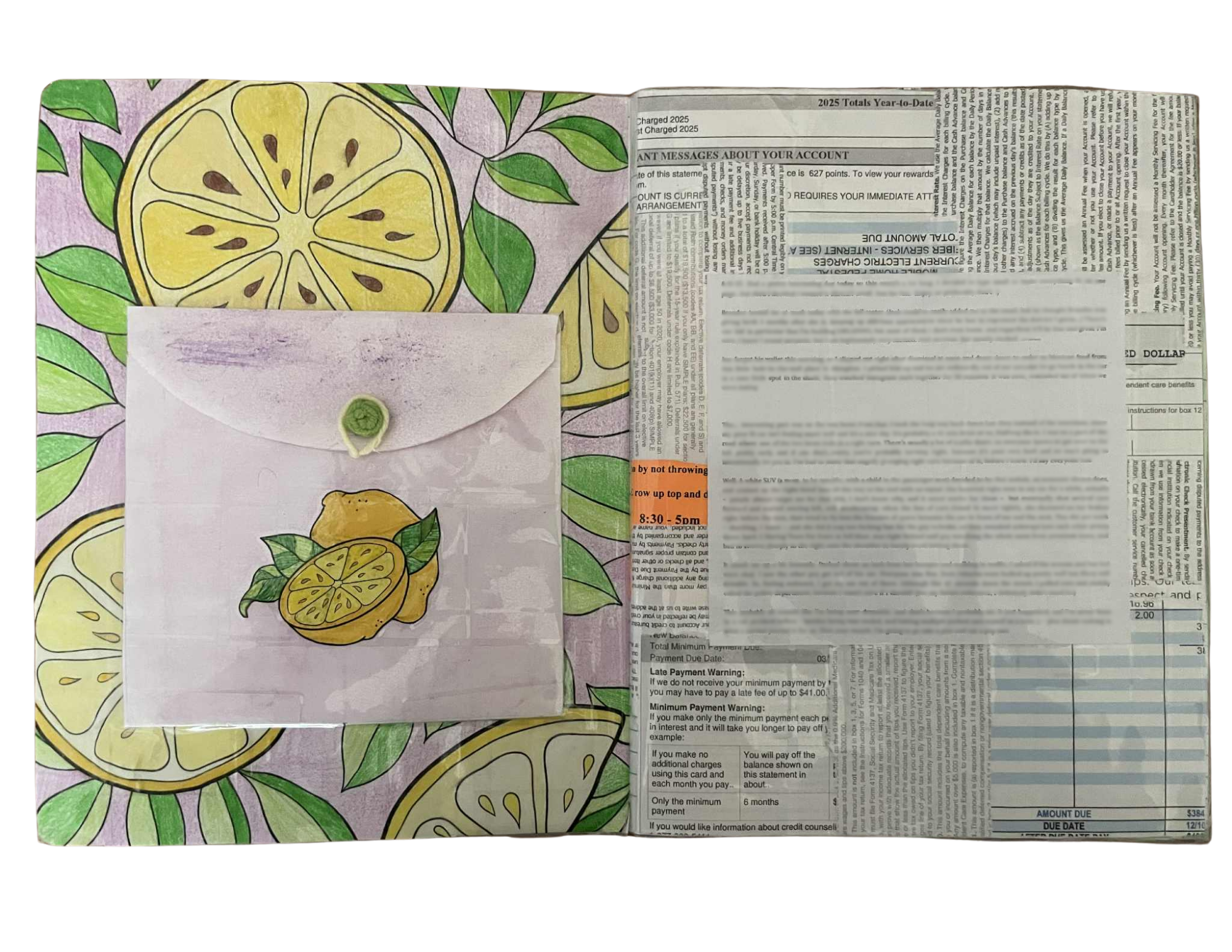journal page